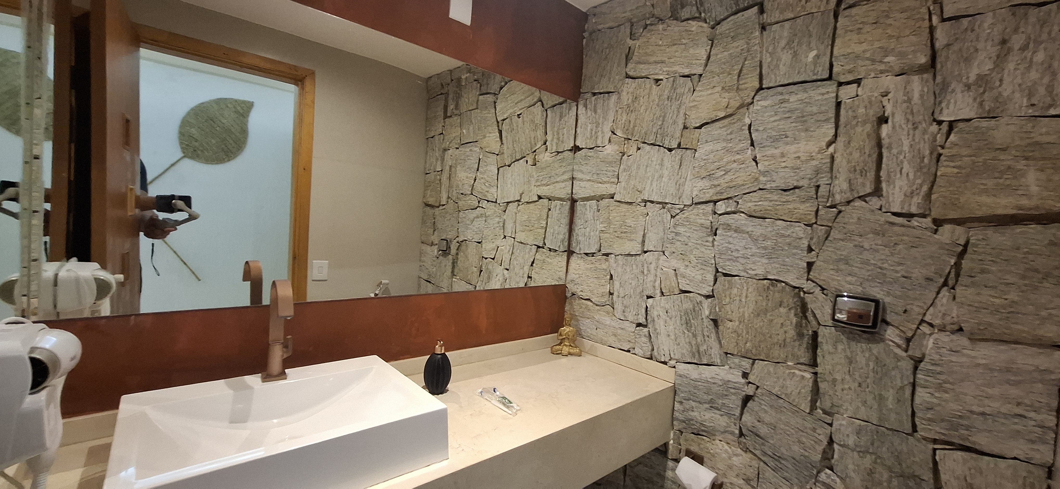 Área de Relaxamento Suíte Bali
